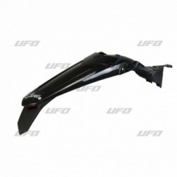 Garde-boue arrière + support de plaque avec feu UFO noir Yamaha 450 WRF