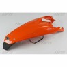 Garde boue arrière + support de plaque avec feu UFO orange KTM