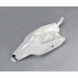 Garde boue arrière UFO KTM 65 SX 2009 à 2015 Blanc