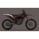 Garde boue arrière UFO KTM SX / SXF Blanc