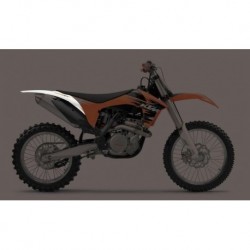 Garde boue arrière UFO KTM SX / SXF Blanc