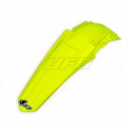 Garde boue arrière UFO 250 RMZ 2010 à 2018 Jaune fluo