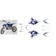 Kit déco UFO replica 4T Bleu Yamaha 125 YZ / 250 YZ