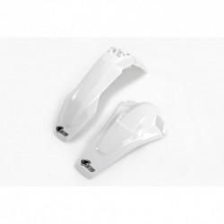 Kit garde-boue avant et arrière UFO couleur origine blanc Husqvarna