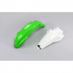 Kit garde-boue avant et arrière UFO Couleur origine Kawasaki 85 KX