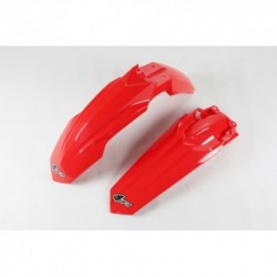 Kit garde-boue avant et arrière UFO couleur origine rouge Honda 450 CRF