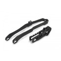 Kit patin de bras oscillant + guide chaîne UFO - noir Honda 250 CRF / 450 CRF
