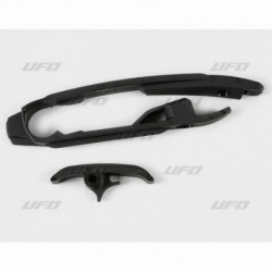 Patin de bras oscillant UFO KTM SX SXF 2016 à 2022 Noir