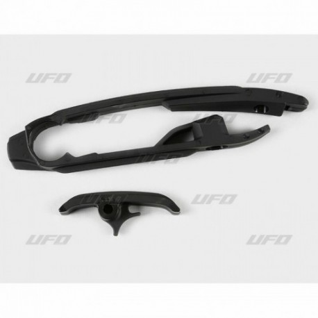 Patin de bras oscillant UFO KTM SX SXF 2016 à 2022 Noir