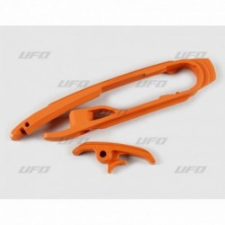 Patin de bras oscillant UFO KTM SX SXF 2011 à 2015 Orange