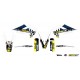 Kit plastique et déco UFO couleur origine Husqvarna TE / FE