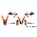 Kit plastique et déco UFO couleur origine KTM 85 SX