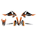 Kit plastique et déco UFO couleur origine KTM 85 SX