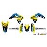 Kit plastique et déco UFO couleur origine Suzuki RMZ 250