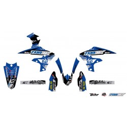 Kit plastique et déco UFO couleur origine Yamaha 250 YZF