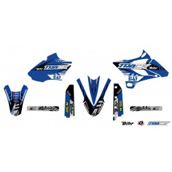 Kit plastique et déco UFO couleur origine Yamaha 85 YZ