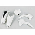 Kit plastiques UFO KTM 85 SX 2013 à 2017 Blanc