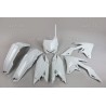 Kit plastique UFO blanc Suzuki 450 RMZ