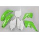 Kit plastique UFO couleur origine vert/blanc Kawasaki 250 KXF