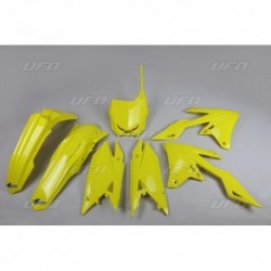 Kit plastiques UFO 450 RMZ 2018 à 2024 Jaune
