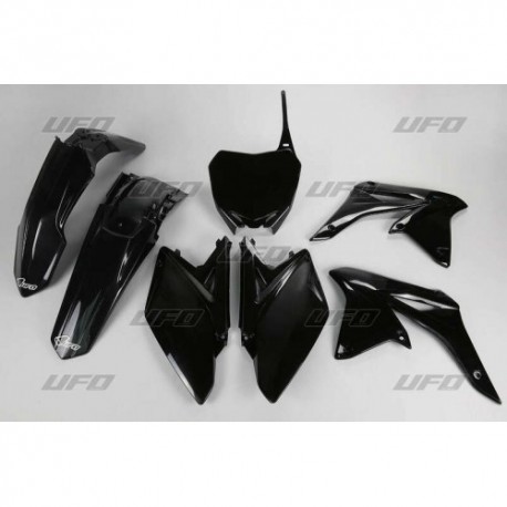 Kit plastique UFO noir Suzuki 250 RMZ