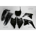 Kit plastique UFO noir Suzuki 250 RMZ