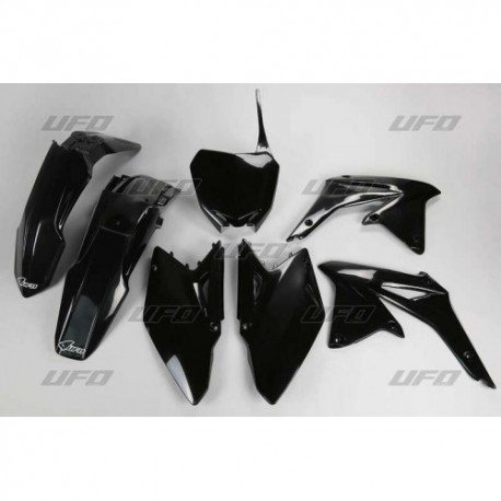 Kit plastique UFO noir Suzuki 450 RMZ