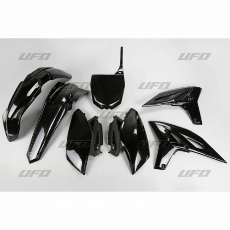 Kit plastique UFO noir Yamaha 250 YZF Kit plastique UFO noir Yamaha 250 YZF