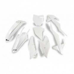 Kit plastiques UFO blanc Gas Gas 85 MC 2021 à 2024