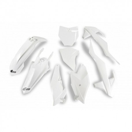 Kit plastiques UFO blanc Gas Gas 85 MC 2021 à 2024