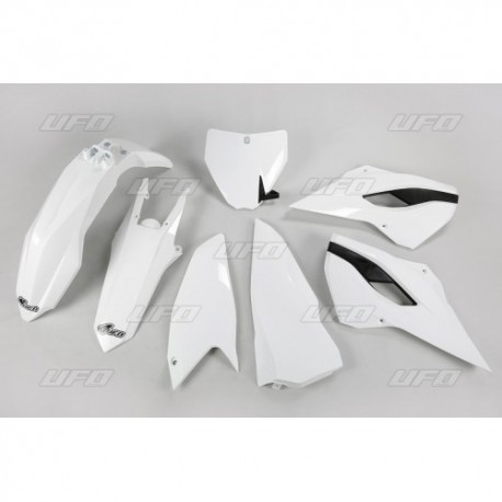 Kit plastiques UFO blanc Husqvarna 250 TC