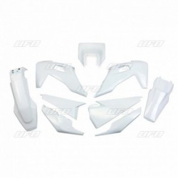 Kit plastiques UFO TX / TE / FE 2020 à 2023 Blanc