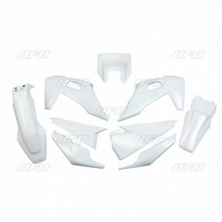 Kit plastiques UFO TX / TE / FE 2020 à 2023 Blanc