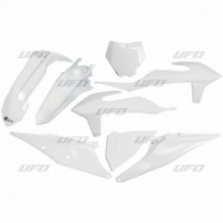 Kit plastiques UFO SX / SXF 2019 à 2022 Blanc