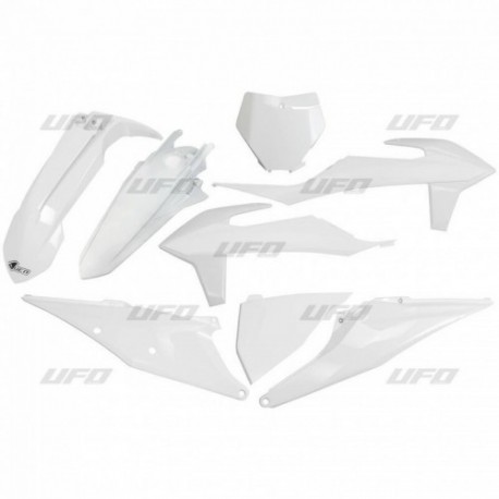 Kit plastiques UFO SX / SXF 2019 à 2022 Blanc