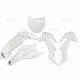 Kit plastiques UFO 65 SX 2016 à 2023 Blanc