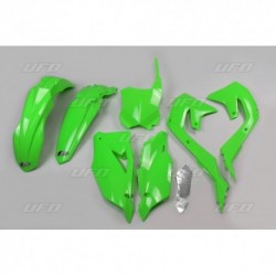 Kit plastiques UFO 450 KXF 2019 à 2023 Vert