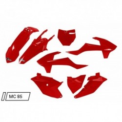 Kit plastiques UFO Gas Gas 85 MC 2021 à 2024 Rouge