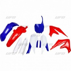 Kit plastiques UFO Edition Limitée bleu/blanc/rouge 450 YZF 2018 à 2022 / 250 YZF 2019 à 2023