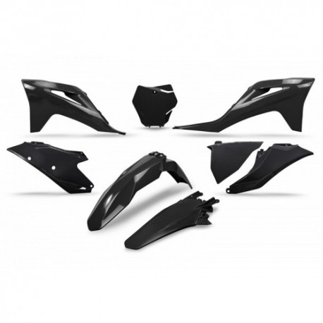 Kit plastiques UFO Gas Gas 2021 à 2023 Noir