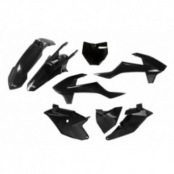 Kit plastiques UFO noir Gas Gas 85 MC 2021 à 2024