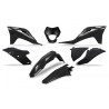 Kit plastiques UFO Gas Gas 2021 à 2023 ENDURO Noir
