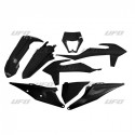Kit plastiques UFO EXC 2020 à 2023 Noir