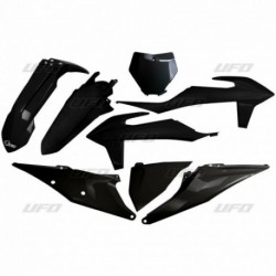 Kit plastiques UFO SX / SXF 2019 à 2022 Noir