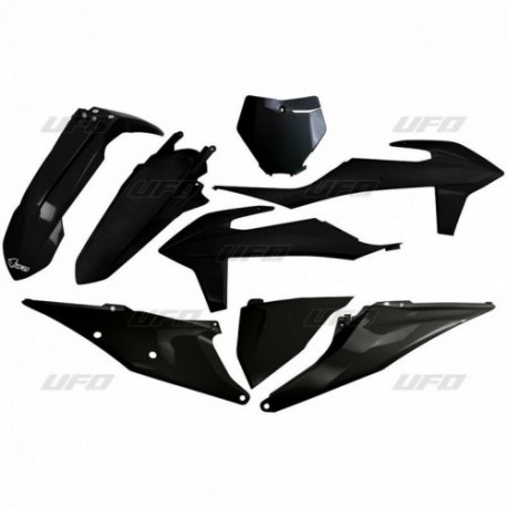 Kit plastiques UFO SX / SXF 2019 à 2022 Noir