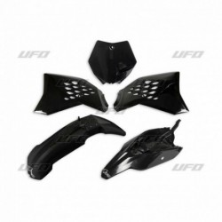 Kit plastiques UFO KTM 65 SX 2012 à 2015 Noir
