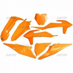 Kit plastiques UFO SX / SXF 2019 à 2022 Fluo Orange