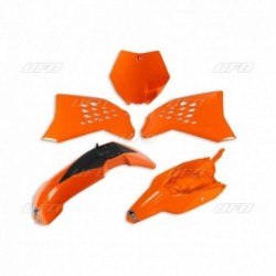 Kit plastiques UFO KTM 65 SX 2012 à 2015 Orange