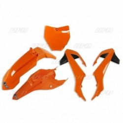 Kit plastiques UFO 65 SX 2016 à 2023 Orange