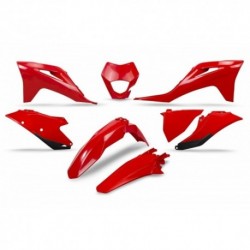 Kit plastiques UFO Gas Gas 2021 à 2023 ENDURO Rouge